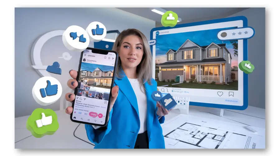 Marketing imobiliário de influência